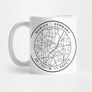 Munich Map Mug